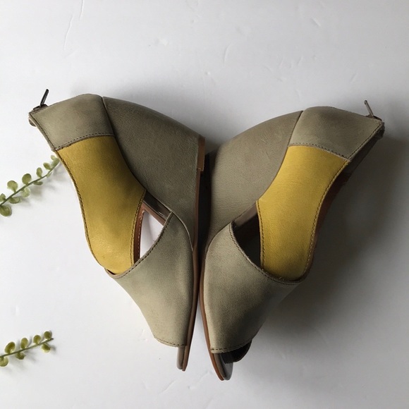 Seychelles wedges yellow grey - Picture 7 of 9